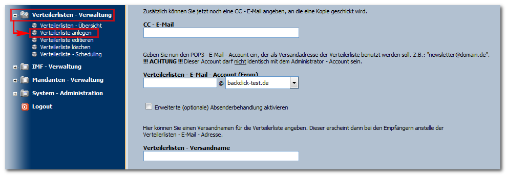 Verteilerliste_Admin_Email_Email_Marketing_Software_BACKCLICK