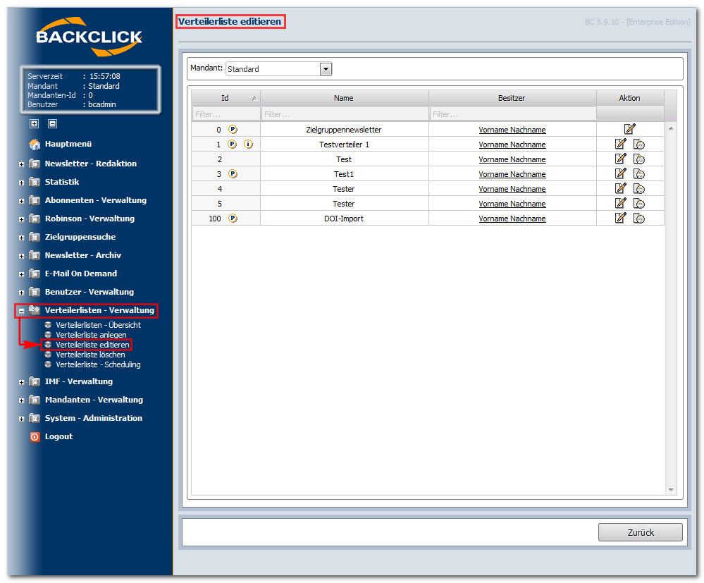 Verteilerliste_editieren_Email_Marketing_Software_BACKCLICK